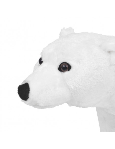 Orso Polare in Peluche in Piedi Bianco XXL