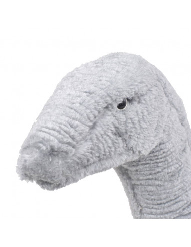 Dinosauro Brachiosaurus in Peluche in Piedi Grigio XXL