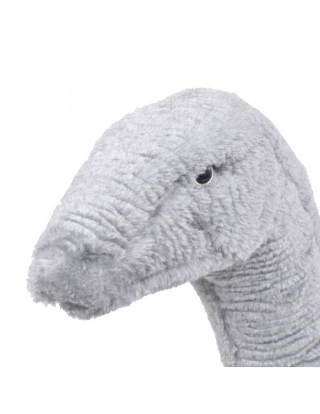 Dinosauro Brachiosaurus in Peluche in Piedi Grigio XXL