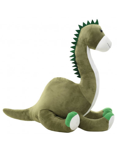 Giocattolo di Peluche Dinosauro Brontosaurus Verde