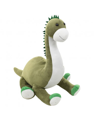 Giocattolo di Peluche Dinosauro Brontosaurus Verde