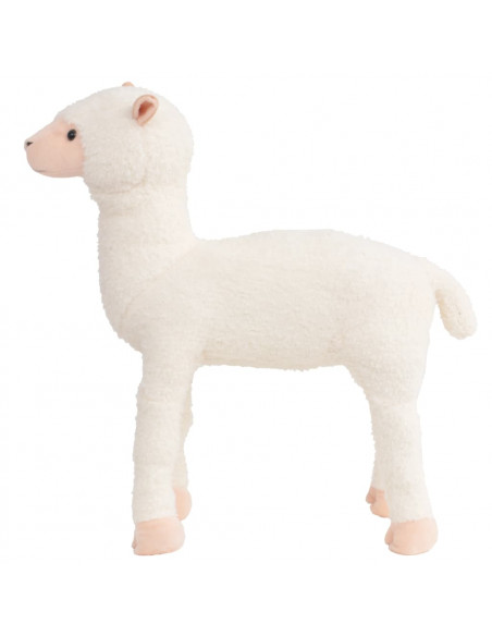 Alpaca in Peluche in Piedi Bianco XXL