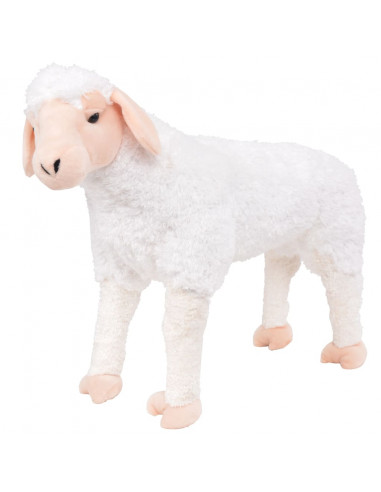 Pecora in Peluche in Piedi Bianca XXL