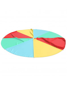 Paracadute da Gioco per Bambini Ø3,5 m in Tessuto 2