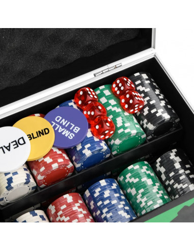 Set di Fiches da Poker 300 pz 11,5 g