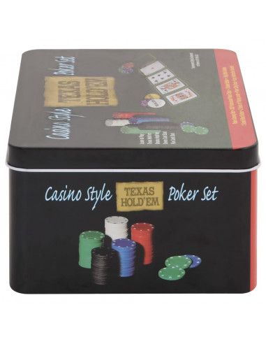 Set di Fiches da Poker 200 pz 4 g