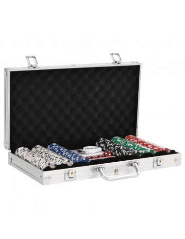 Set di Fiches da Poker 300 pz 11,5 g