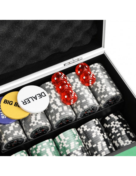 Set di Fiches da Poker 300 pz 11,5 g