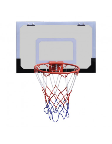 Set Canestro da Minibasket al Coperto con Palla e Pompa