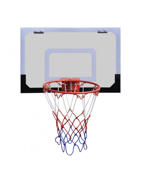 Set Canestro da Minibasket al Coperto con Palla e Pompa