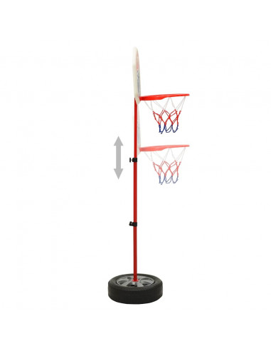 Set da Basket Regolabile per Bambini 120 cm
