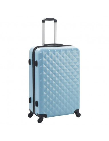 Set Trolley a Custodia Rigida 3 pz Blu in ABS