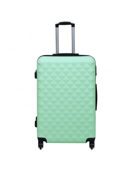 Set Valigie Trolley a Custodia Rigida 3 pz Menta in ABS