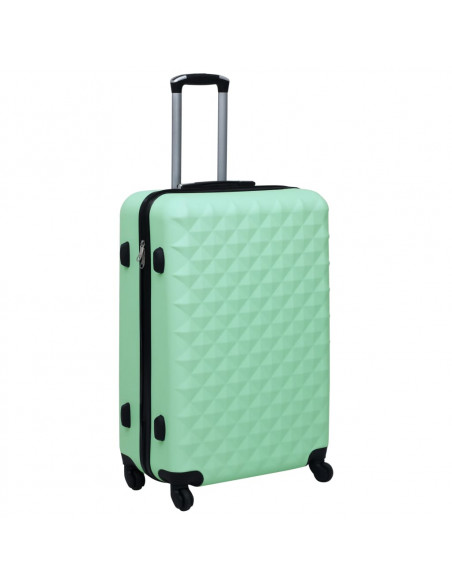Set Valigie Trolley a Custodia Rigida 3 pz Menta in ABS