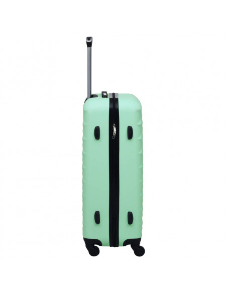 Set Valigie Trolley a Custodia Rigida 3 pz Menta in ABS