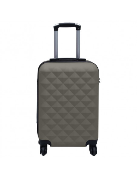 Set Valigie Trolley a Custodia Rigida 2 pz Antracite in ABS