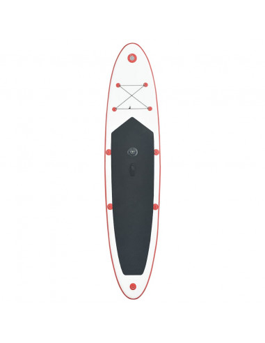Set Tavola Gonfiabile da SUP con Vela Rosso e Bianco