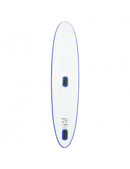 Set Tavola Gonfiabile da SUP con Vela Blu e Bianco