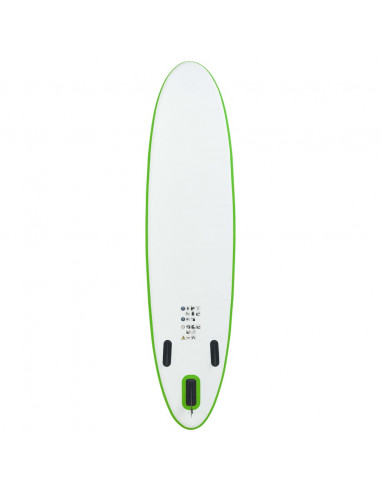 Set Tavola da SUP Gonfiabile Verde e Bianco