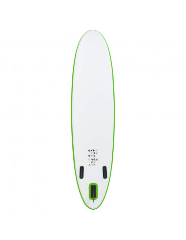 Set Tavola da SUP Gonfiabile Verde e Bianco