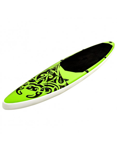 Set Tavola Gonfiabile da SUP 366x76x15 cm Verde