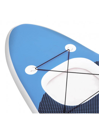 Set Tavola da SUP Gonfiabile Blu 300x76x10 cm