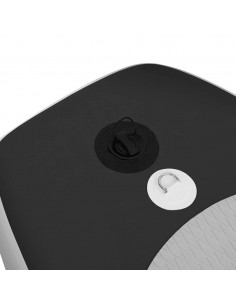 Set Tavola da SUP Gonfiabile Nero 360x81x10 cm 2