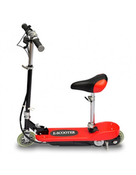 Monopattino Elettrico con Sella 120 W Rosso
