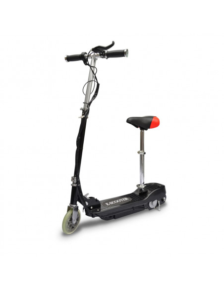 Monopattino Elettrico con Sella 120 W Nero