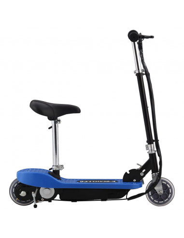 Monopattino Elettrico con Sella 120 W Blu
