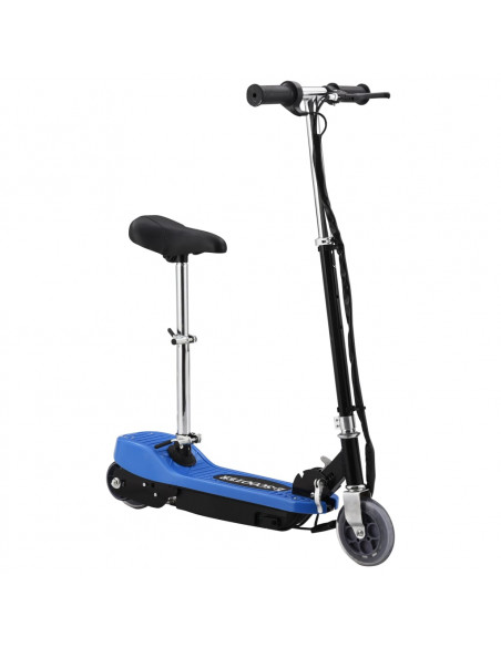 Monopattino Elettrico con Sella 120 W Blu