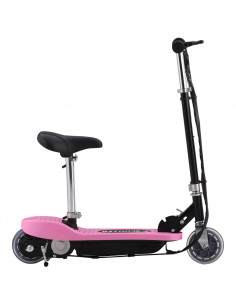 Monopattino Elettrico con Sella 120 W Rosa 2
