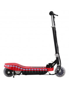 Monopattino Elettrico con LED 120 W Rosso 2