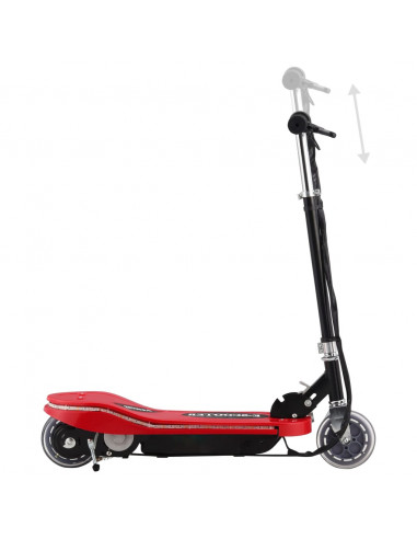 Monopattino Elettrico con LED 120 W Rosso