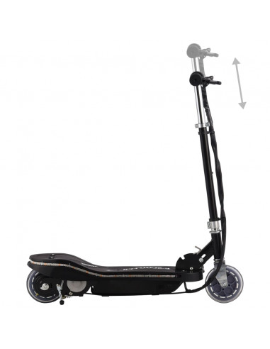 Monopattino Elettrico con LED 120 W Nero
