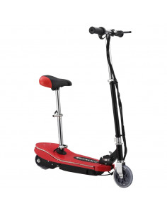 Monopattino Elettrico con Sella e LED 120 W Rosso 2