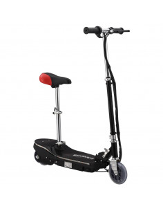 Monopattino Elettrico con Sella e LED 120 W Nero 2