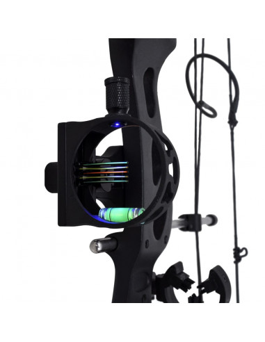Arco composito per adulti con accessori e frecce in fibra di vetro