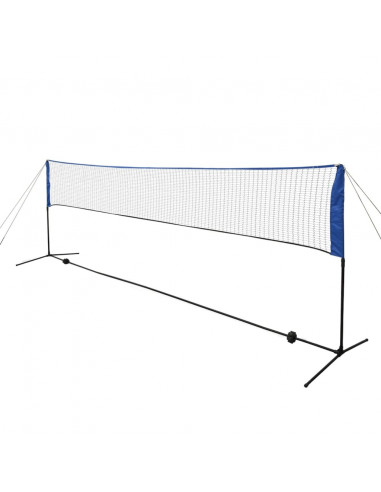 Set Rete da Badminton con Volani 500x155 cm