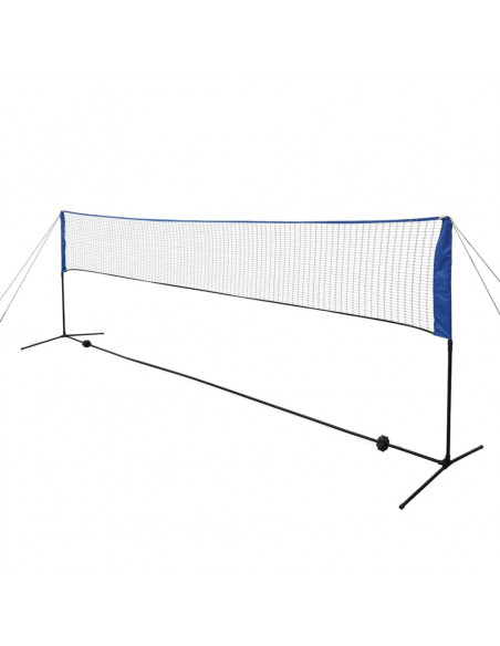 Set Rete da Badminton con Volani 500x155 cm