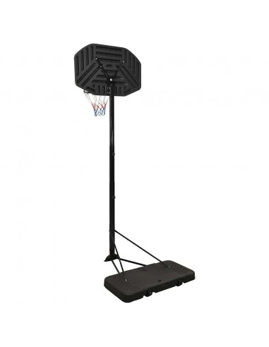 Supporto per Pallacanestro Nero 258-363 cm Polietilene