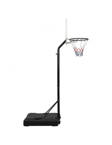 Supporto per Pallacanestro Bianco 237-307 cm Polietilene