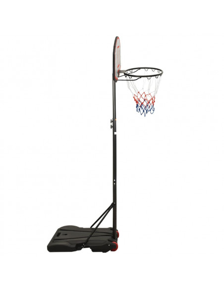 Supporto per Pallacanestro Nero 216-250 cm Polietilene