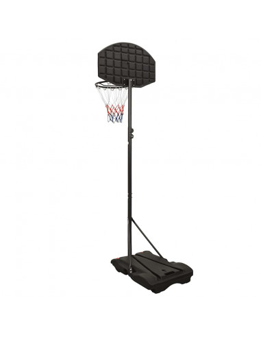 Supporto per Pallacanestro Nero 216-250 cm Polietilene