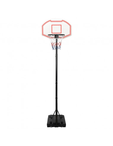 Supporto per Pallacanestro Bianco 282-352 cm Polietilene