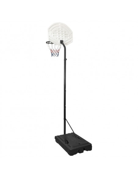 Supporto per Pallacanestro Bianco 282-352 cm Polietilene