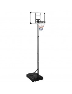 Supporto per Pallacanestro Trasparente 280-350 cm Policarbonato 2