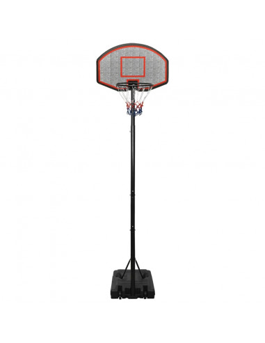 Supporto per Pallacanestro Nero 282-352 cm Polietilene