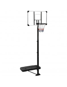 Supporto per Pallacanestro Trasparente 256-361 cm Policarbonato 2