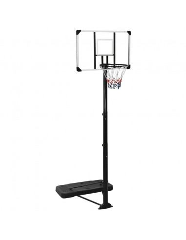 Supporto per Pallacanestro Trasparente 256-361 cm Policarbonato